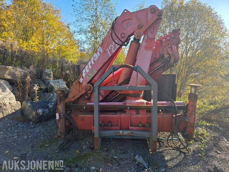 Ferrari 722 A4 kran/lastebilkran–påbygg på maskinflak med krokfeste - Φορτηγό: φωτογραφία 2 Ferrari 722 A4 kran/lastebilkran–påbygg på maskinflak med krokfeste - Φορτηγό: φωτογραφία 2