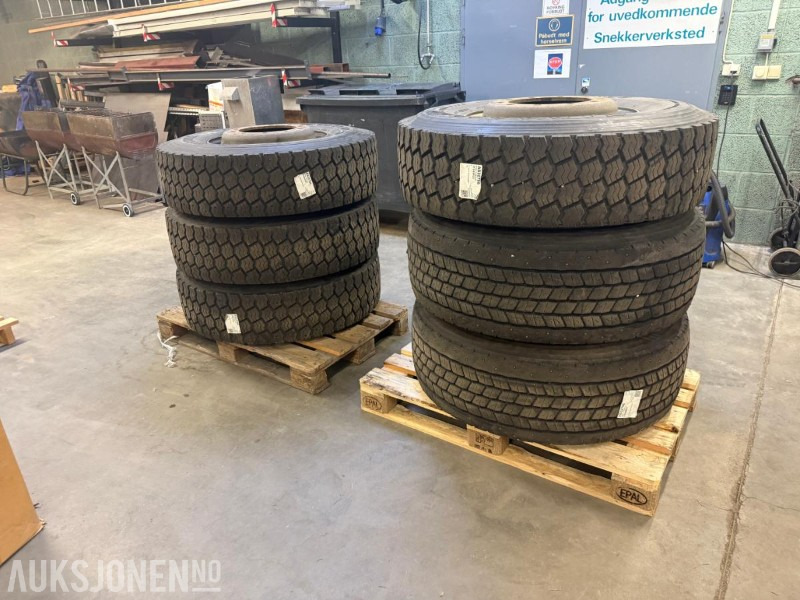 Firestone vinterdekk, 6 stk. - Φορτηγό: φωτογραφία 1 Firestone vinterdekk, 6 stk. - Φορτηγό: φωτογραφία 1