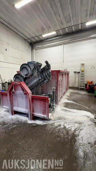 Krokflak med kran - Fjernstyring - Væsketett - Hyd lokk - Φορτηγό: φωτογραφία 5 Krokflak med kran - Fjernstyring - Væsketett - Hyd lokk - Φορτηγό: φωτογραφία 5