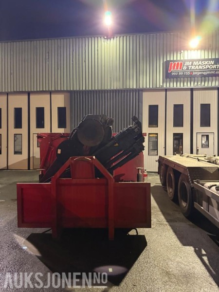 Krokflak med kran - Fjernstyring - Væsketett - Hyd lokk - Φορτηγό: φωτογραφία 3 Krokflak med kran - Fjernstyring - Væsketett - Hyd lokk - Φορτηγό: φωτογραφία 3