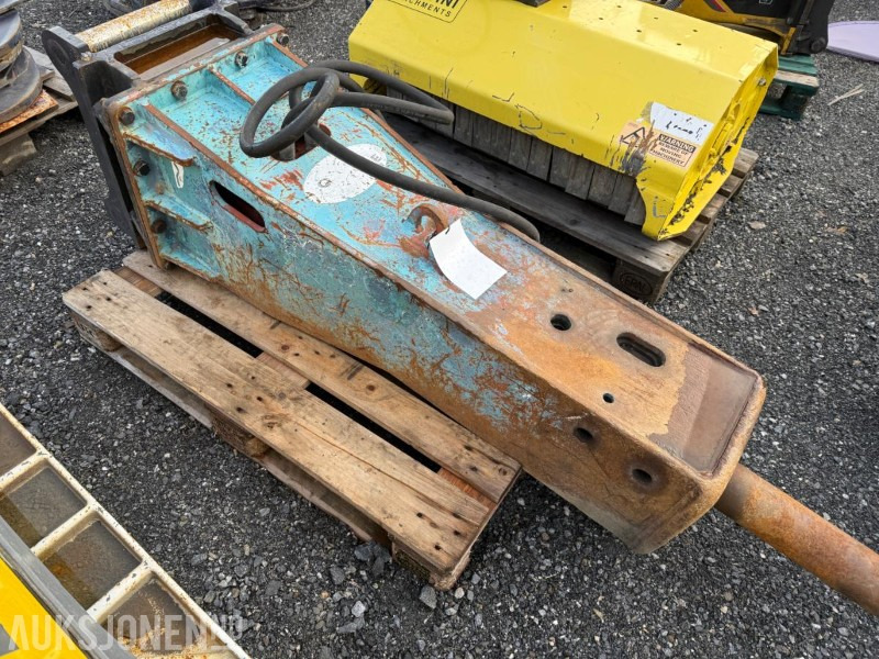 MSB 450 pigghammer m/S60 feste - Παρελκόμενα για Κατασκευή μηχανήματα: φωτογραφία 3 MSB 450 pigghammer m/S60 feste - Παρελκόμενα για Κατασκευή μηχανήματα: φωτογραφία 3