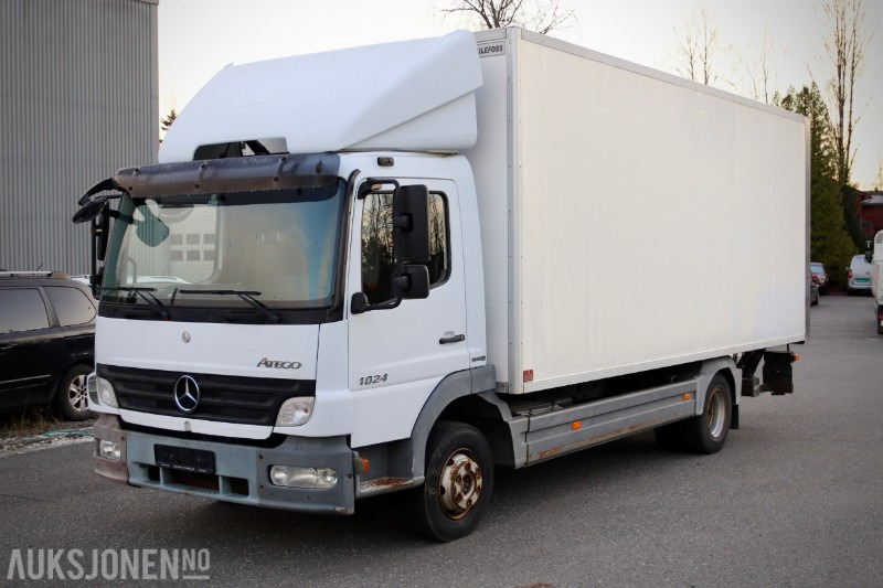 Mercedes-Benz Atego 1024 skapbil med løftelem – 6.2L / 238 hk – EU-godkjent til 20.10.2026 - Φορτηγό κόφα: φωτογραφία 1 Mercedes-Benz Atego 1024 skapbil med løftelem – 6.2L / 238 hk – EU-godkjent til 20.10.2026 - Φορτηγό κόφα: φωτογραφία 1