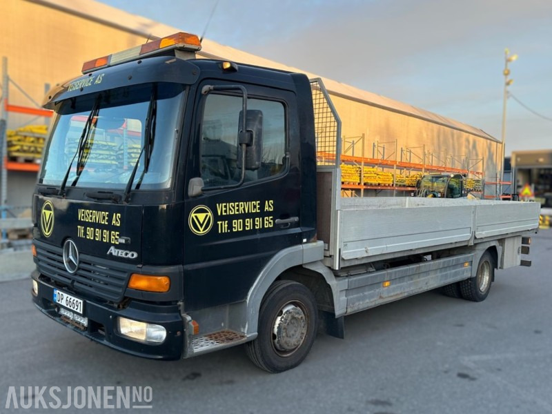 Mercedes-Benz Atego 818/42 – 2005-modell – 7,5 tonn planbil – Kjørbar, men EU utløpt - Φορτηγό με ανοιχτή καρότσα: φωτογραφία 1 Mercedes-Benz Atego 818/42 – 2005-modell – 7,5 tonn planbil – Kjørbar, men EU utløpt - Φορτηγό με ανοιχτή καρότσα: φωτογραφία 1
