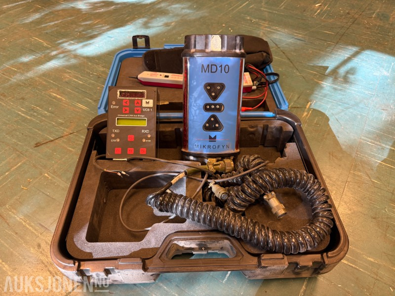 Mikrofyn MD10 med UCB1 Universal CAN bus Bridge - Εξοπλισμού κατασκευών: φωτογραφία 1 Mikrofyn MD10 med UCB1 Universal CAN bus Bridge - Εξοπλισμού κατασκευών: φωτογραφία 1