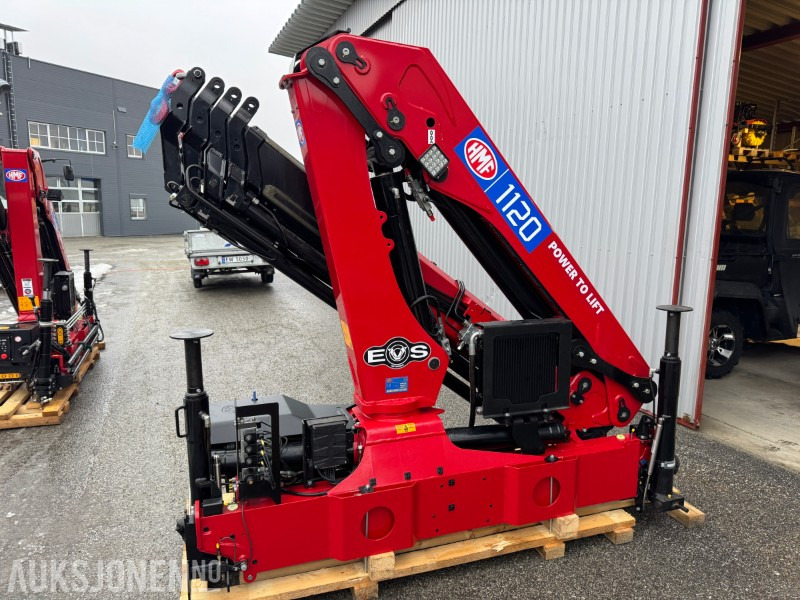 NY HMF 1120-RCS-K5 kran med fjenkontroll og uttak for grabb og rotator - Φορτηγό με γερανό: φωτογραφία 1 NY HMF 1120-RCS-K5 kran med fjenkontroll og uttak for grabb og rotator - Φορτηγό με γερανό: φωτογραφία 1