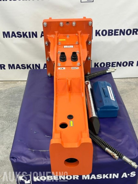 NY KM 750 Pigghammer s40/s50 CE merket FABRIKKGARANTI - Υδραυλικό σφυρί για Κατασκευή μηχανήματα: φωτογραφία 2 NY KM 750 Pigghammer s40/s50 CE merket FABRIKKGARANTI - Υδραυλικό σφυρί για Κατασκευή μηχανήματα: φωτογραφία 2
