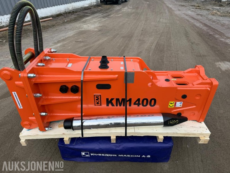 Ny KM 1400 Pigghammer med s70 HK feste - Υδραυλικό σφυρί: φωτογραφία 1 Ny KM 1400 Pigghammer med s70 HK feste - Υδραυλικό σφυρί: φωτογραφία 1