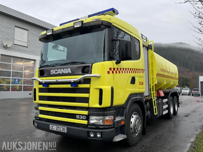 Scania R144 GB 530 - 6X2 - Brannbil / Tankbil - Ziegler FP 8/8 pumpe - 17 m3 tank - Helluft - Πυροσβεστικό όχημα: φωτογραφία 1 Scania R144 GB 530 - 6X2 - Brannbil / Tankbil - Ziegler FP 8/8 pumpe - 17 m3 tank - Helluft - Πυροσβεστικό όχημα: φωτογραφία 1