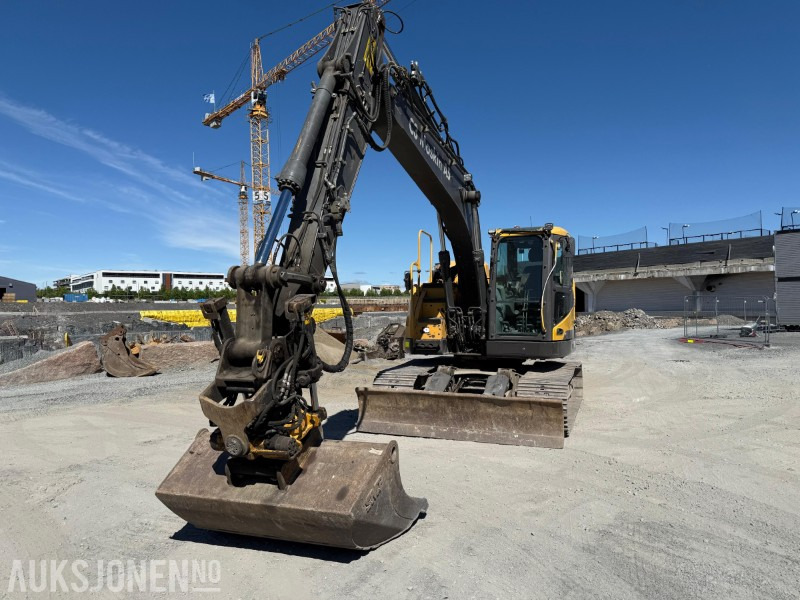 Volvo ECR145 Gravemaskin, tiltrotator, S60, Sentralsmøring, Ryggekamera - Εκσκαφέας: φωτογραφία 2 Volvo ECR145 Gravemaskin, tiltrotator, S60, Sentralsmøring, Ryggekamera - Εκσκαφέας: φωτογραφία 2