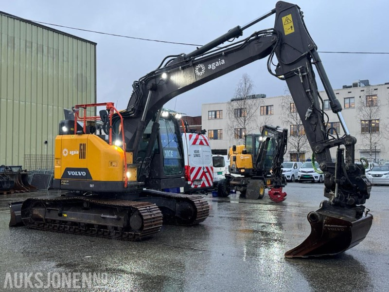 Volvo ECR145EL gravemaskin med Topcon 3D GPS, 4 skuffer og Steelwrist X18 tiltrotator 7602T - Ερπυστριοφόρος εκσκαφέας: φωτογραφία 5 Volvo ECR145EL gravemaskin med Topcon 3D GPS, 4 skuffer og Steelwrist X18 tiltrotator 7602T - Ερπυστριοφόρος εκσκαφέας: φωτογραφία 5