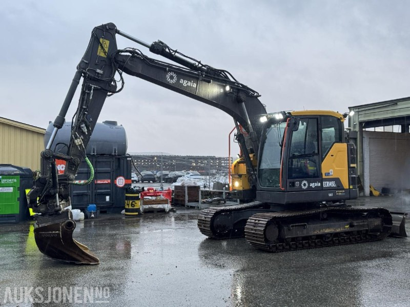 Volvo ECR145EL gravemaskin med Topcon 3D GPS, 4 skuffer og Steelwrist X18 tiltrotator 7602T - Ερπυστριοφόρος εκσκαφέας: φωτογραφία 1 Volvo ECR145EL gravemaskin med Topcon 3D GPS, 4 skuffer og Steelwrist X18 tiltrotator 7602T - Ερπυστριοφόρος εκσκαφέας: φωτογραφία 1