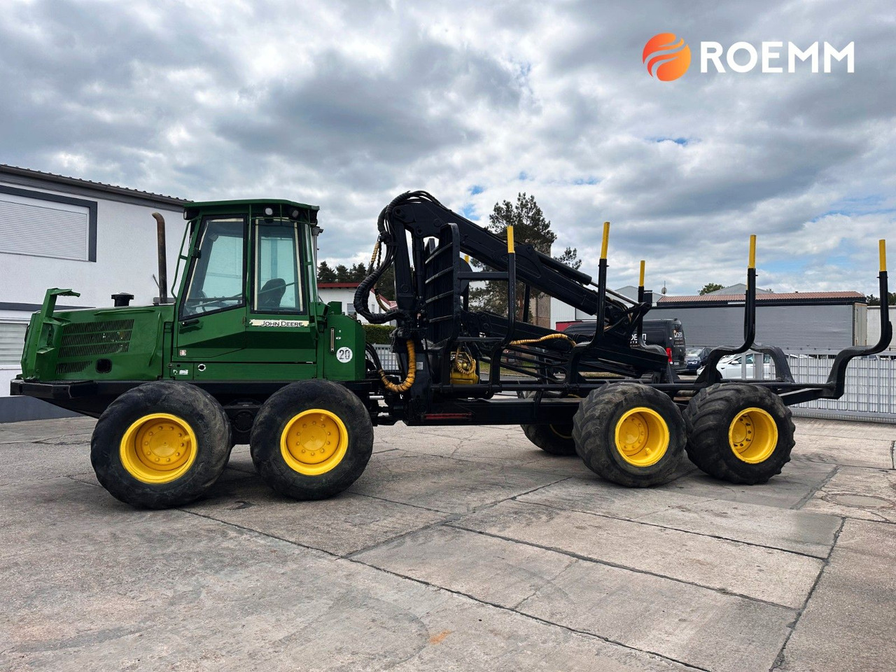 John Deere 1110 D*KRAN CF572 10 Meter - Λαστιχοφόρα προωθητικo - forwarder: φωτογραφία 5 John Deere 1110 D*KRAN CF572 10 Meter - Λαστιχοφόρα προωθητικo - forwarder: φωτογραφία 5