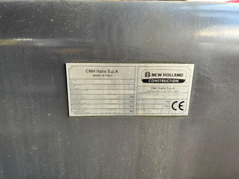 New Holland WE170B ** solo 2.543 horas, Rototilt** - Τροχοφόρος εκσκαφέας: φωτογραφία 5 New Holland WE170B ** solo 2.543 horas, Rototilt** - Τροχοφόρος εκσκαφέας: φωτογραφία 5