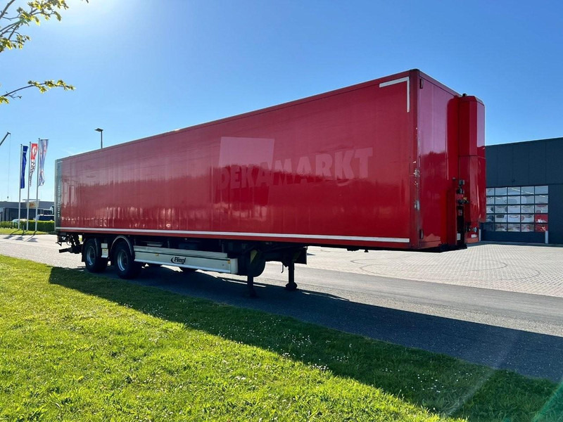 Fliegl SZS 350 Gesloten oplegger  2 Axle / / drum brakes - Επικαθήμενο κόφα: φωτογραφία 3 Fliegl SZS 350 Gesloten oplegger  2 Axle / / drum brakes - Επικαθήμενο κόφα: φωτογραφία 3