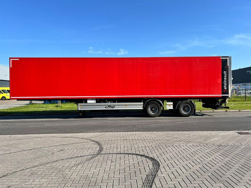 Fliegl SZS 350 Gesloten oplegger  2 Axle / / drum brakes - Επικαθήμενο κόφα: φωτογραφία 2 Fliegl SZS 350 Gesloten oplegger  2 Axle / / drum brakes - Επικαθήμενο κόφα: φωτογραφία 2