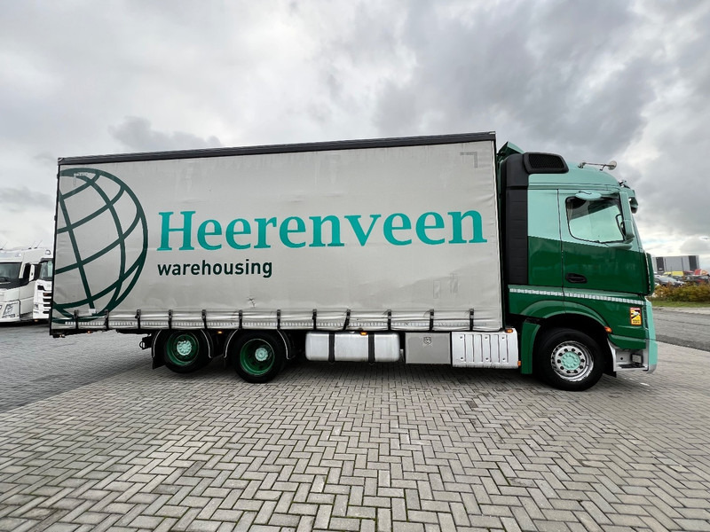 Mercedes-Benz Actros 2745 6x2 bakwagen Schuifzeilen - Φορτηγό μουσαμάς: φωτογραφία 2 Mercedes-Benz Actros 2745 6x2 bakwagen Schuifzeilen - Φορτηγό μουσαμάς: φωτογραφία 2