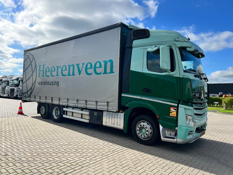 Mercedes-Benz Actros 2745 6x2 bakwagen Schuifzeilen - Φορτηγό μουσαμάς: φωτογραφία 3 Mercedes-Benz Actros 2745 6x2 bakwagen Schuifzeilen - Φορτηγό μουσαμάς: φωτογραφία 3