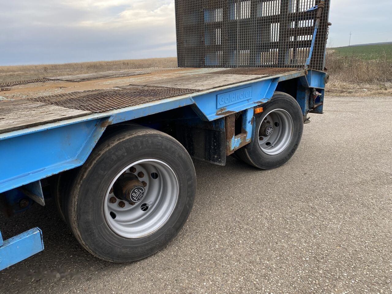 Επικαθήμενο με χαμηλό δάπεδο Goldhofer GOLDHOFFER STZ - L2 - 23/80 Trailer Agabaritic 2 VIRATOARE : 2 S: φωτογραφία 31