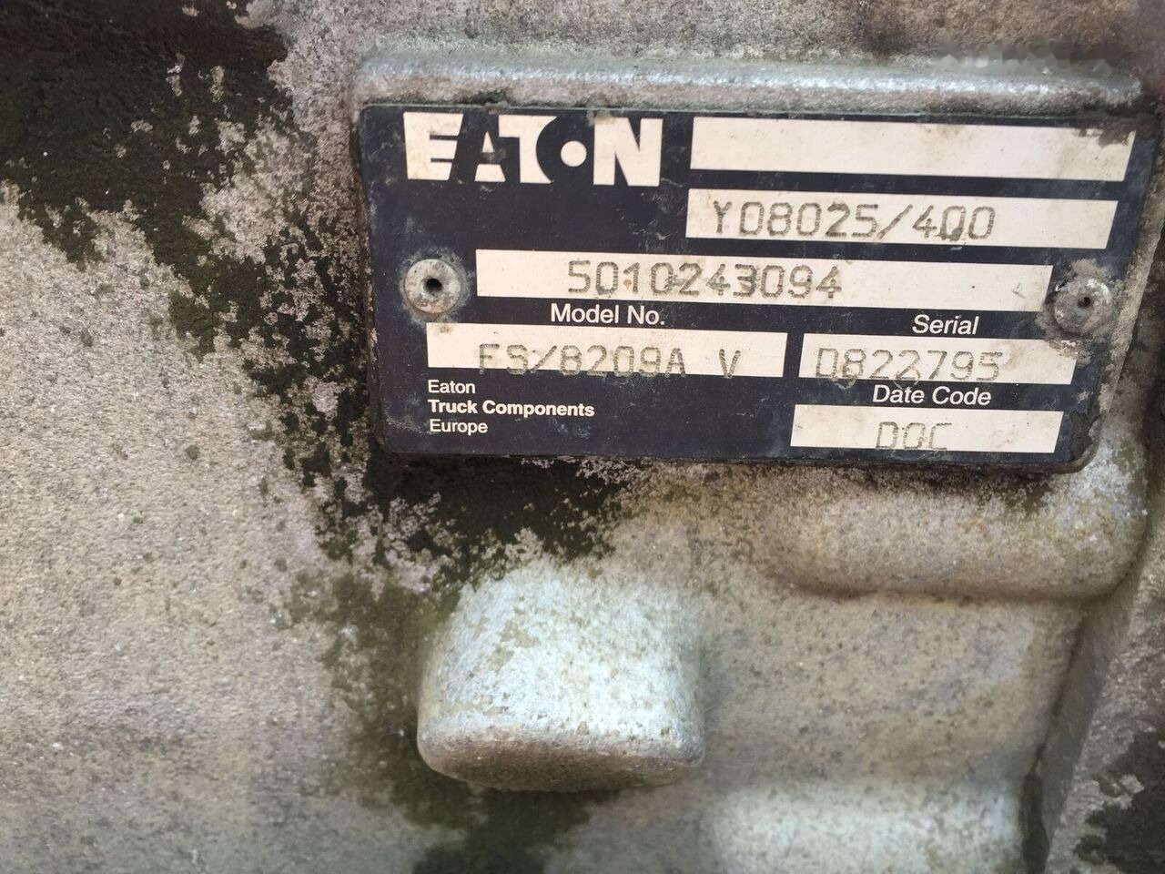 Eaton FS/8209A Y08025/400 truck - Κιβώτιο ταχυτήτων για Φορτηγό: φωτογραφία 1 Eaton FS/8209A Y08025/400 truck - Κιβώτιο ταχυτήτων για Φορτηγό: φωτογραφία 1