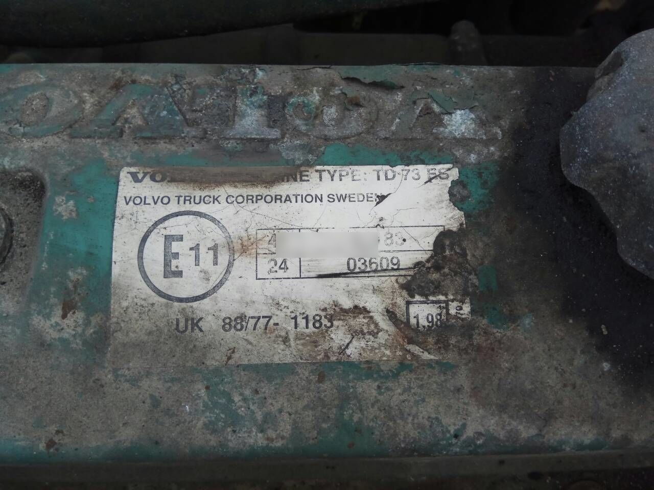 Volvo TD73E Volvo FL7 - Κινητήρας για Φορτηγό: φωτογραφία 5 Volvo TD73E Volvo FL7 - Κινητήρας για Φορτηγό: φωτογραφία 5