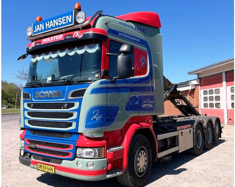 Scania R580 V8 hoglift. Air / Air suspension. - Φορτηγό φόρτωσης γάντζου: φωτογραφία 3 Scania R580 V8 hoglift. Air / Air suspension. - Φορτηγό φόρτωσης γάντζου: φωτογραφία 3
