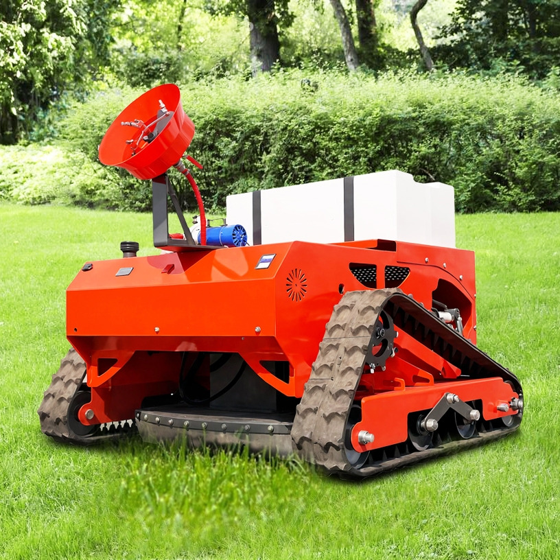 LEZUM Electric Lawn Mower Rc Remote Control Robot Gas Gasoline Electric Zero Turn Crawler Lawn Mower For Sale Grass Cutting - Χλοοκοπτικό: φωτογραφία 5 LEZUM Electric Lawn Mower Rc Remote Control Robot Gas Gasoline Electric Zero Turn Crawler Lawn Mower For Sale Grass Cutting - Χλοοκοπτικό: φωτογραφία 5