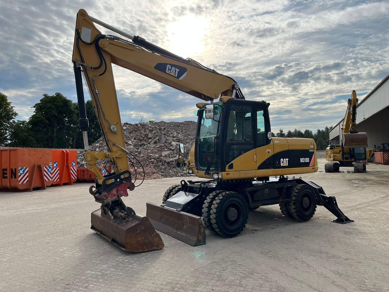 Caterpillar M318D - Τροχοφόρος εκσκαφέας: φωτογραφία 5 Caterpillar M318D - Τροχοφόρος εκσκαφέας: φωτογραφία 5