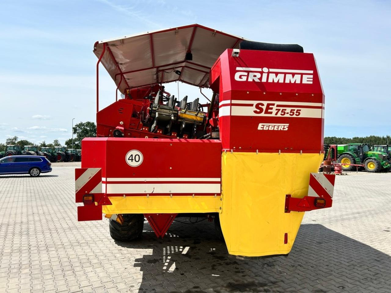 Grimme SE 75-55 - Πατατοεξαγωγέας: φωτογραφία 3 Grimme SE 75-55 - Πατατοεξαγωγέας: φωτογραφία 3