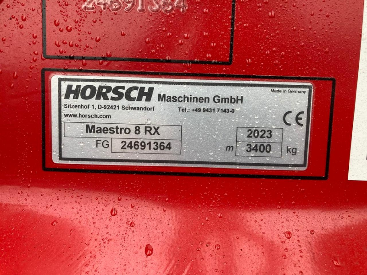 Horsch MAESTRO8.75RX AUTOFORCE - Σπαρτική μηχανή ακριβείας: φωτογραφία 5 Horsch MAESTRO8.75RX AUTOFORCE - Σπαρτική μηχανή ακριβείας: φωτογραφία 5