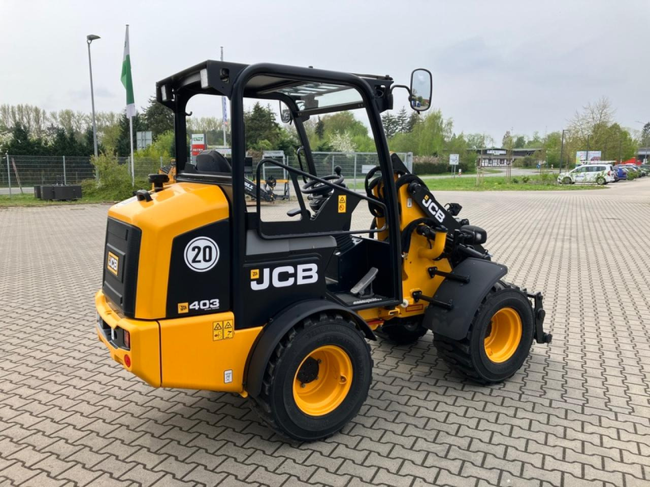 JCB 403 AGRI SMART POWER EURO-AUFNAHME - Ελαστιχοφόρος φορτωτής: φωτογραφία 3 JCB 403 AGRI SMART POWER EURO-AUFNAHME - Ελαστιχοφόρος φορτωτής: φωτογραφία 3