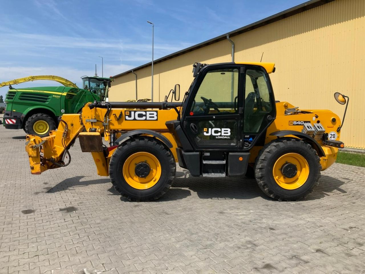 JCB 540-140 - Τηλεσκοπικός φορτωτής: φωτογραφία 2 JCB 540-140 - Τηλεσκοπικός φορτωτής: φωτογραφία 2