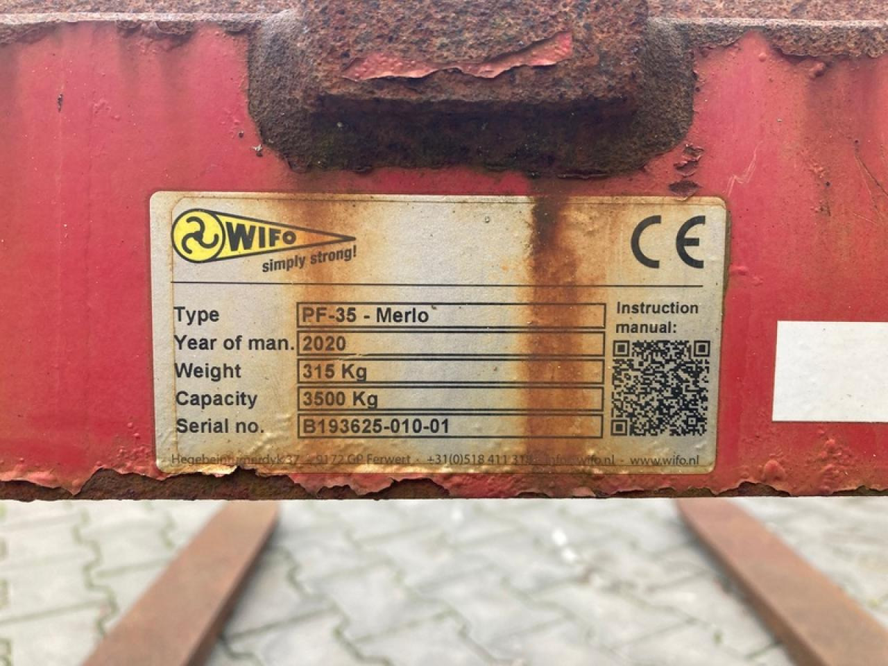 MERLO PG1200 - Πιρούνες: φωτογραφία 5 MERLO PG1200 - Πιρούνες: φωτογραφία 5