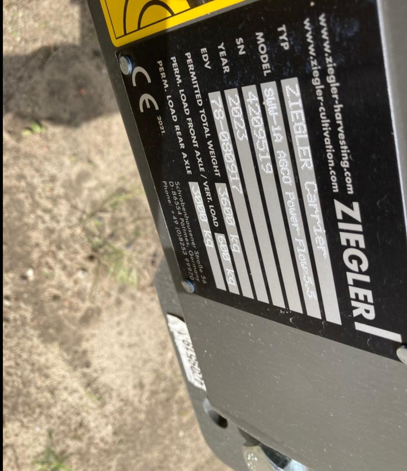 ZIEGLER SCHNEIDWERKSWAGEN AKTION - Θεριζοαλωνιστική μηχανή - κεφαλή: φωτογραφία 4 ZIEGLER SCHNEIDWERKSWAGEN AKTION - Θεριζοαλωνιστική μηχανή - κεφαλή: φωτογραφία 4