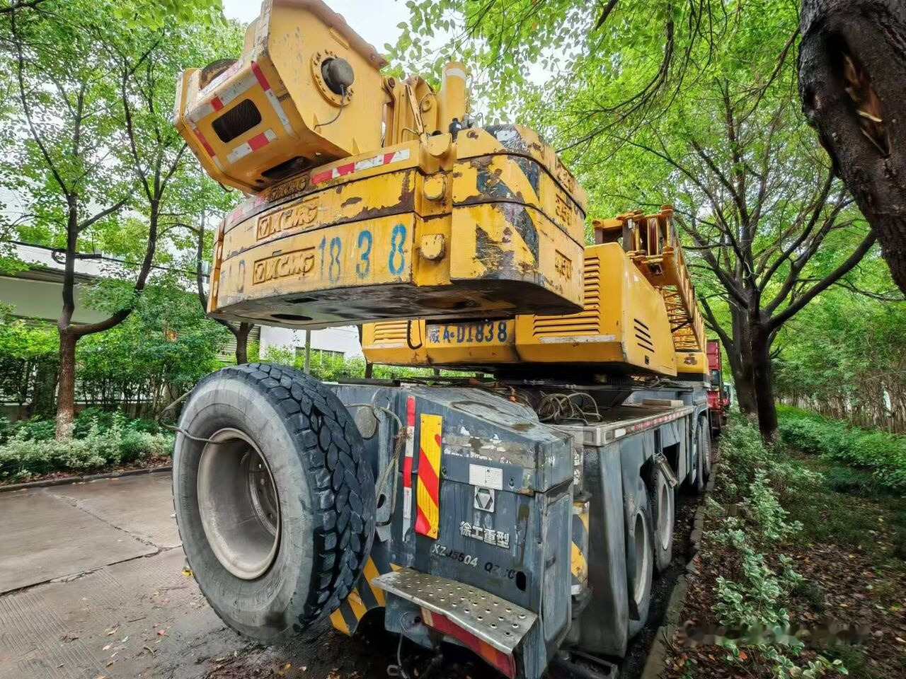 XCMG XCT80 QY80K QY80K-I - Τηλεσκοπικός γερανός: φωτογραφία 4 XCMG XCT80 QY80K QY80K-I - Τηλεσκοπικός γερανός: φωτογραφία 4