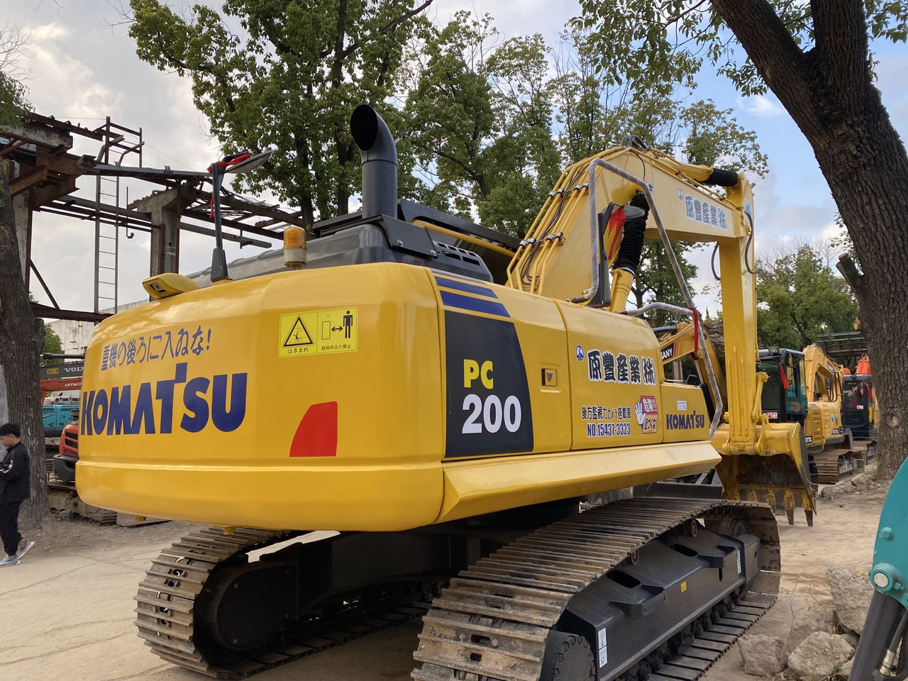 Komatsu PC200-8 Excavator - Ερπυστριοφόρος εκσκαφέας: φωτογραφία 5 Komatsu PC200-8 Excavator - Ερπυστριοφόρος εκσκαφέας: φωτογραφία 5