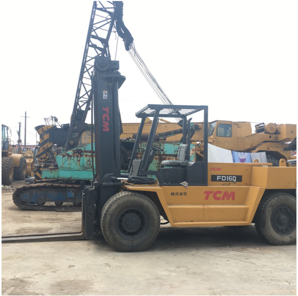 Second Hand TCM FD160 diesel fork lift with Good condition and high performance for sale in shanghai - Πετρελαιοκίνητο περονοφόρο: φωτογραφία 1 Second Hand TCM FD160 diesel fork lift with Good condition and high performance for sale in shanghai - Πετρελαιοκίνητο περονοφόρο: φωτογραφία 1