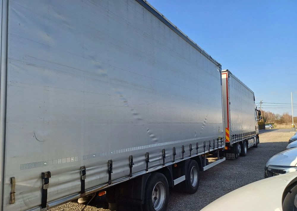 DAF XF 480 SUPER SPACE CAB / ZESTAW TANDEM PRZEJAZDOWY 120m3 - Φορτηγό μουσαμάς: φωτογραφία 3 DAF XF 480 SUPER SPACE CAB / ZESTAW TANDEM PRZEJAZDOWY 120m3 - Φορτηγό μουσαμάς: φωτογραφία 3