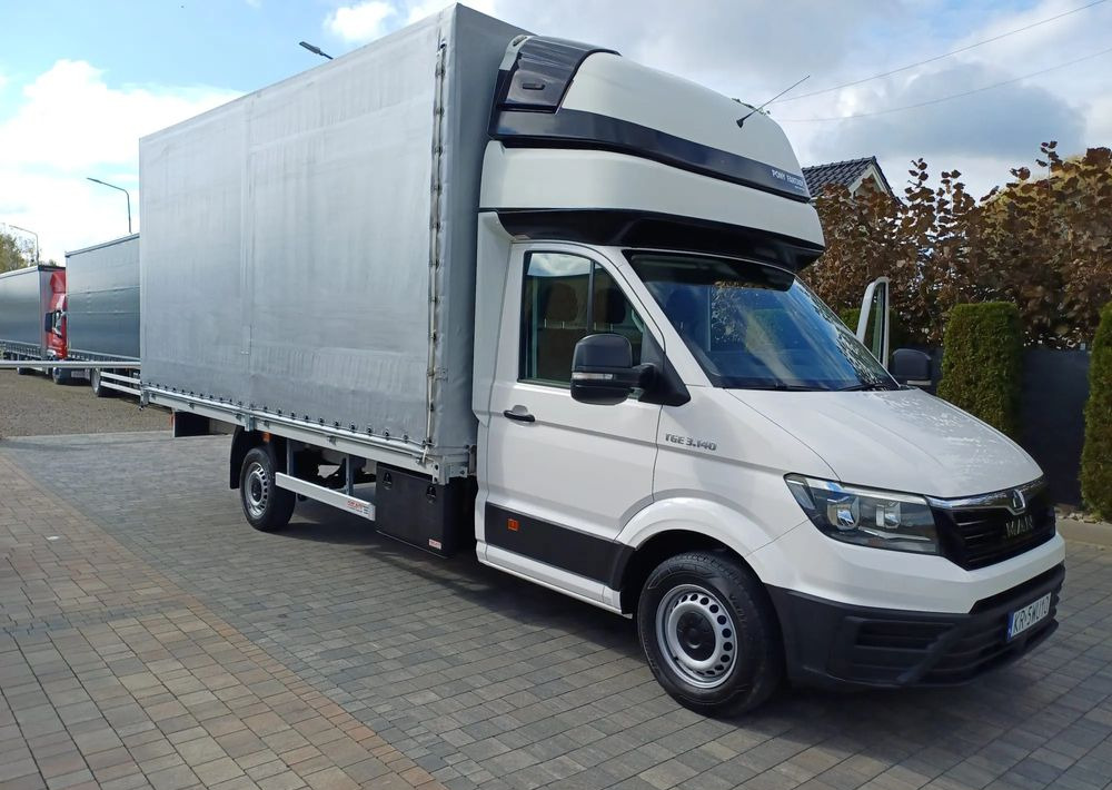 MAN TGE 10 PALET zaw.poduszki 2021r EURO 6 - Επαγγελματικό αυτοκίνητο με μουσαμά: φωτογραφία 1 MAN TGE 10 PALET zaw.poduszki 2021r EURO 6 - Επαγγελματικό αυτοκίνητο με μουσαμά: φωτογραφία 1