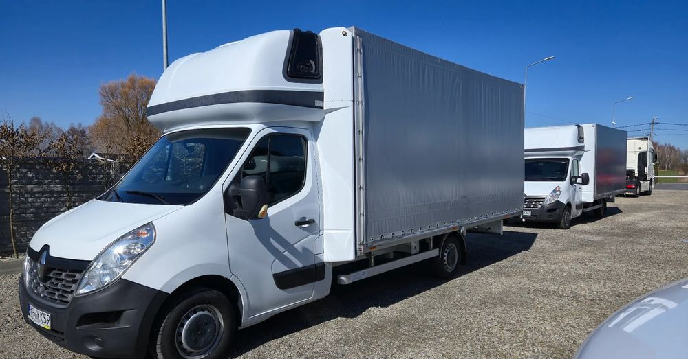 Renault Master 2x +zabudowa 12 palet-reg wysokości Spanie XXL - Επαγγελματικό αυτοκίνητο με μουσαμά: φωτογραφία 1 Renault Master 2x +zabudowa 12 palet-reg wysokości Spanie XXL - Επαγγελματικό αυτοκίνητο με μουσαμά: φωτογραφία 1