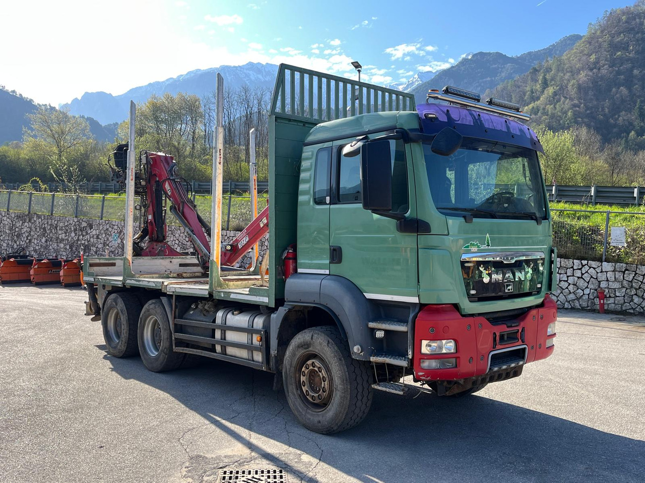 MAN TGS 33.480 - Φορτηγό ξυλείας: φωτογραφία 4 MAN TGS 33.480 - Φορτηγό ξυλείας: φωτογραφία 4