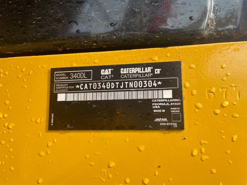 CAT 340 D L - Ερπυστριοφόρος εκσκαφέας: φωτογραφία 3 CAT 340 D L - Ερπυστριοφόρος εκσκαφέας: φωτογραφία 3