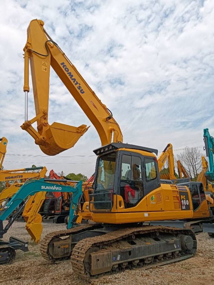 Komatsu PC 160  - Ερπυστριοφόρος εκσκαφέας: φωτογραφία 1 Komatsu PC 160  - Ερπυστριοφόρος εκσκαφέας: φωτογραφία 1