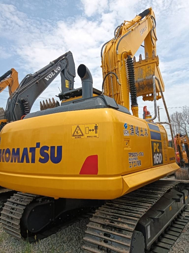 Komatsu PC 160 - Ερπυστριοφόρος εκσκαφέας: φωτογραφία 5 Komatsu PC 160 - Ερπυστριοφόρος εκσκαφέας: φωτογραφία 5