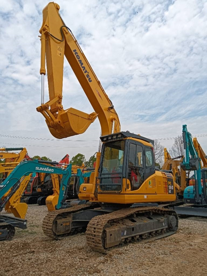 Komatsu PC 160  - Ερπυστριοφόρος εκσκαφέας: φωτογραφία 3 Komatsu PC 160  - Ερπυστριοφόρος εκσκαφέας: φωτογραφία 3