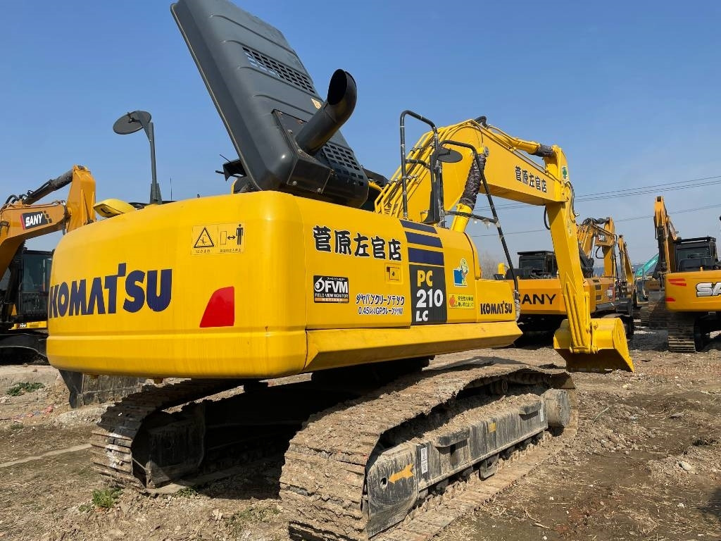 Komatsu PC 210 - Ερπυστριοφόρος εκσκαφέας: φωτογραφία 5 Komatsu PC 210 - Ερπυστριοφόρος εκσκαφέας: φωτογραφία 5