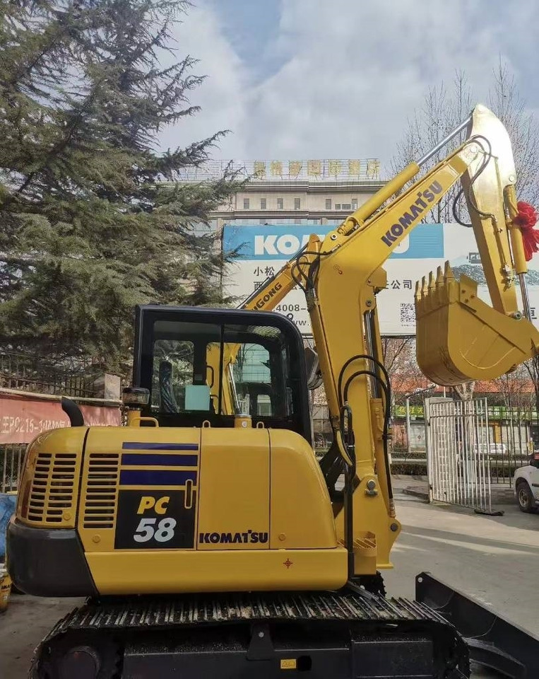 Komatsu PC 58 - Μίνι εκσκαφέας: φωτογραφία 5 Komatsu PC 58 - Μίνι εκσκαφέας: φωτογραφία 5