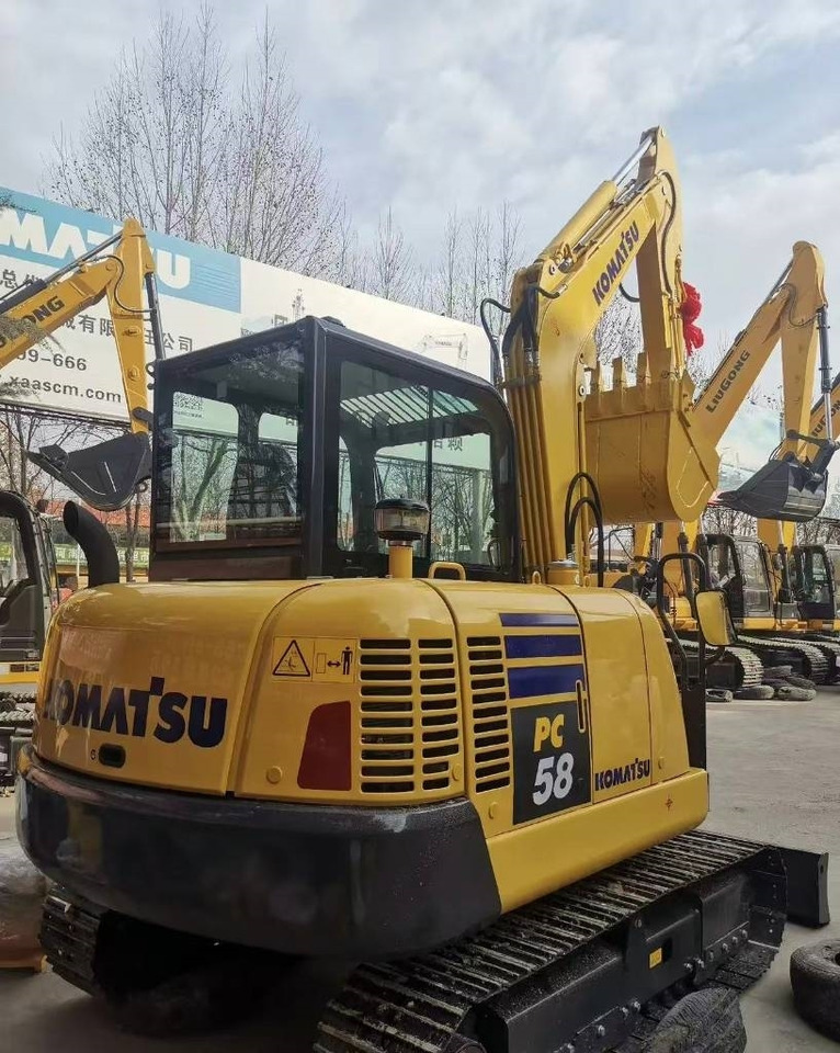 Komatsu PC 58 - Μίνι εκσκαφέας: φωτογραφία 2 Komatsu PC 58 - Μίνι εκσκαφέας: φωτογραφία 2