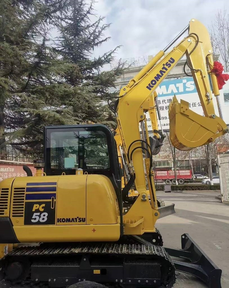 Komatsu PC 58 - Μίνι εκσκαφέας: φωτογραφία 5 Komatsu PC 58 - Μίνι εκσκαφέας: φωτογραφία 5