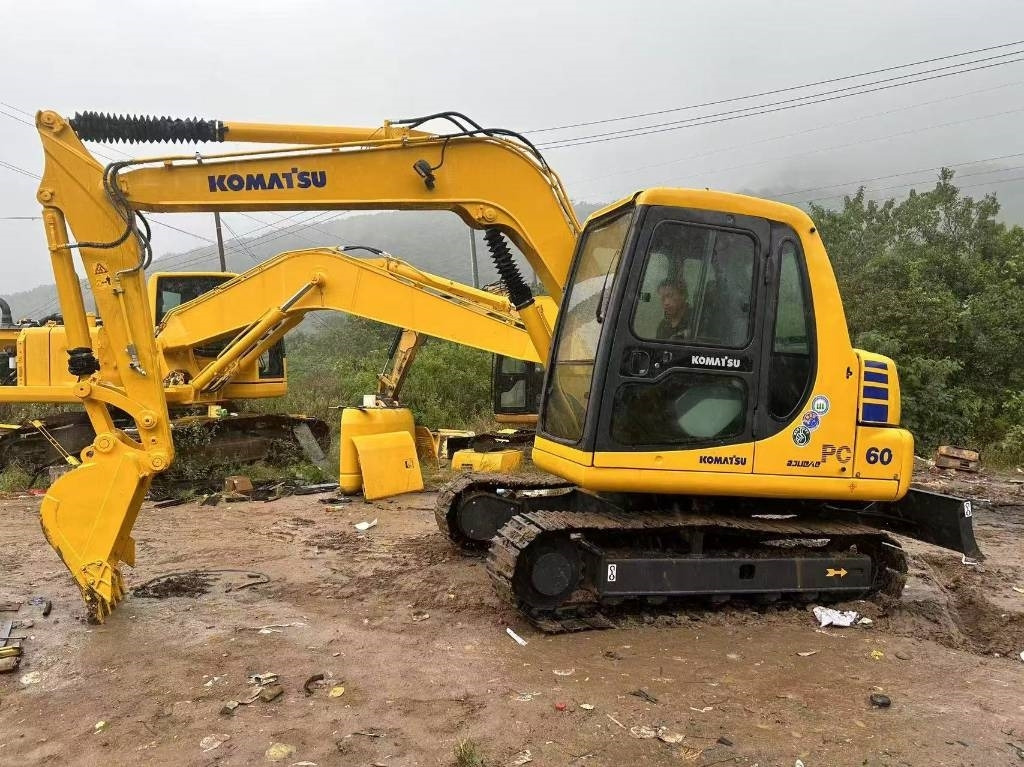 Komatsu PC 60 - Μίνι εκσκαφέας: φωτογραφία 3 Komatsu PC 60 - Μίνι εκσκαφέας: φωτογραφία 3