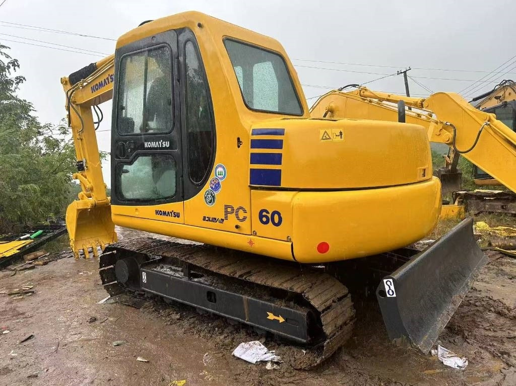 Komatsu PC 60 - Μίνι εκσκαφέας: φωτογραφία 2 Komatsu PC 60 - Μίνι εκσκαφέας: φωτογραφία 2